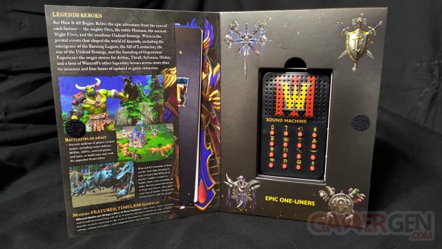 Unboxing Warcraft III Reforged Kit Presse 005