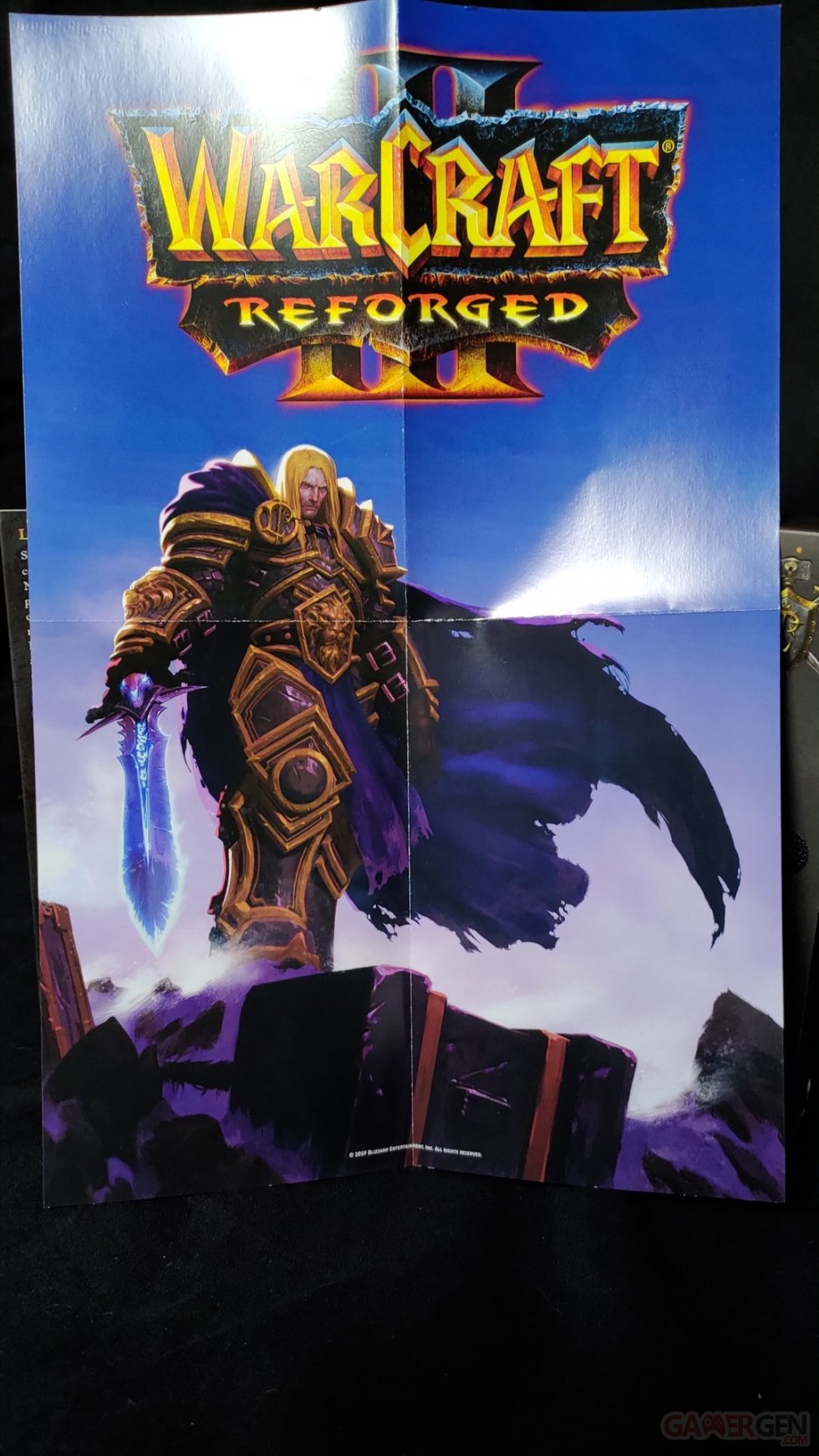 Unboxing Warcraft III Reforged Kit Presse 016