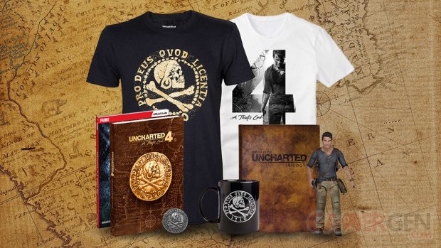 Uncharted 4 A Thief's End 14 04 2016 goodies