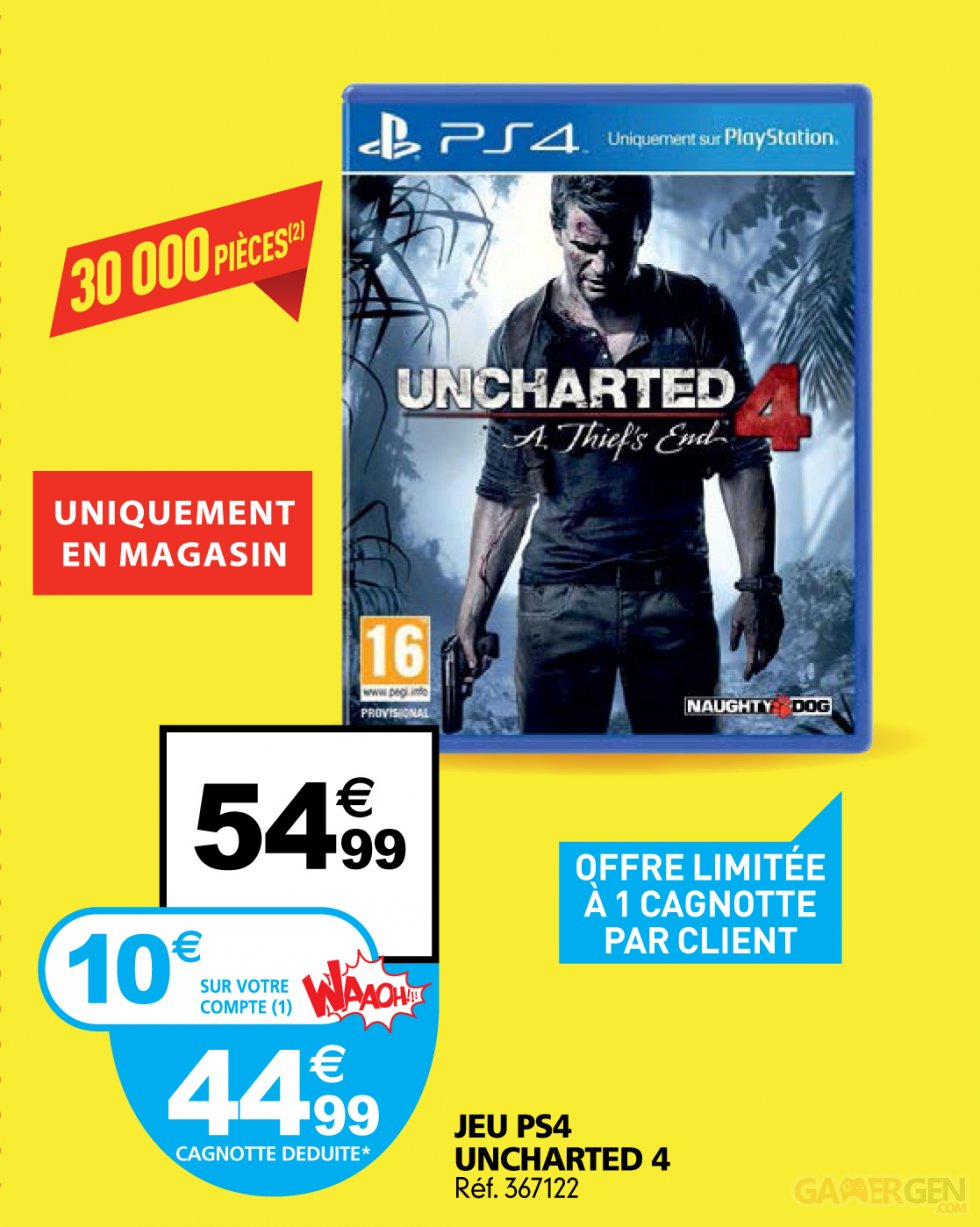 Uncharted 4 Offre Hypergames