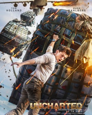 Uncharted film 26 01 2022 poster affiche