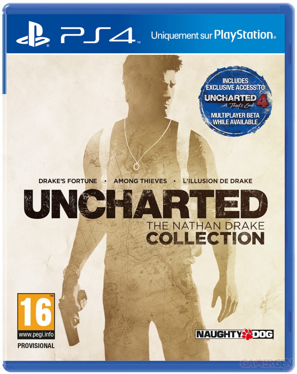 Uncharted The Nathan Drake Collection jaquette ps4