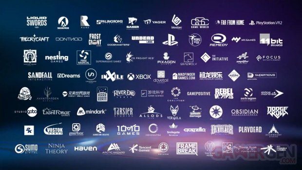 Unreal Engine 5 liste studios développement