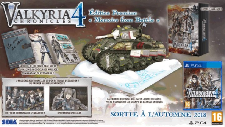 Valkyria Chronicles 4 Memoirs from Battle