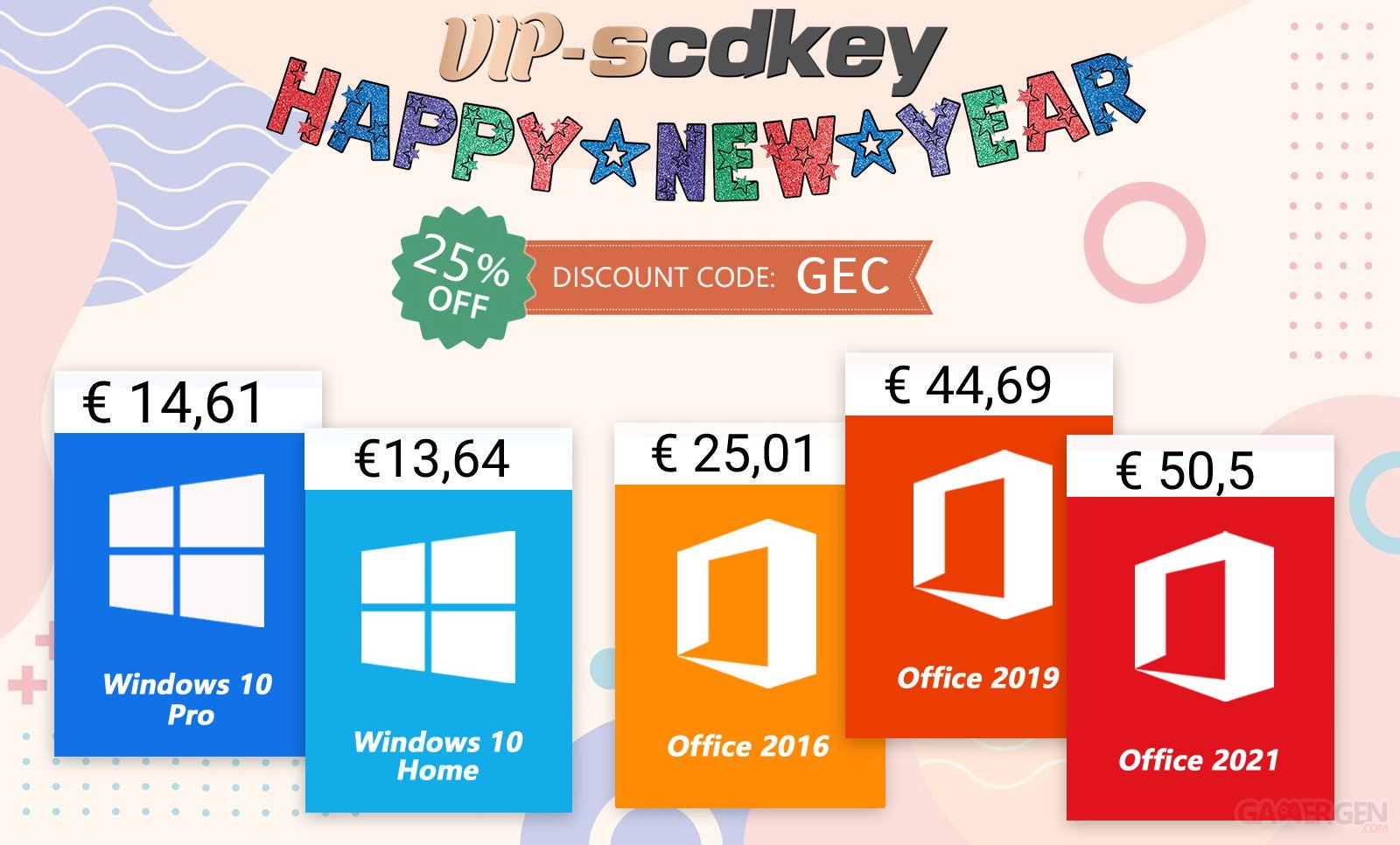 VIP-Scdkey : des licences à vie de Windows 10 Pro à 14 € avec mise à jour  gratuite vers Windows 11, jusqu'à -91 % ! 