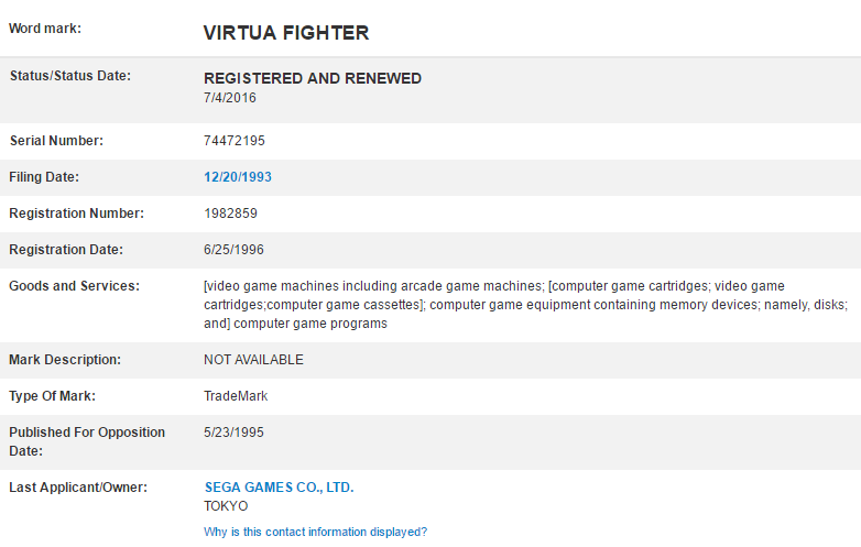 Virtua fighter renew