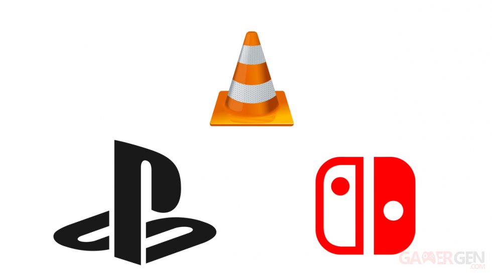 VLC Logo PlayStation Switch