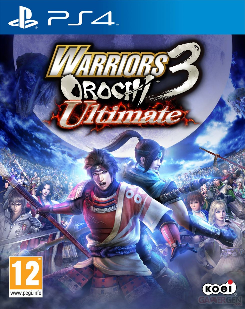 Warriors Orochi 3 Ultimate jaquettes couvertures europe 29.05.2014  (2)