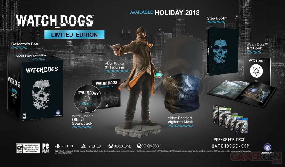 Watch Dogs Collector nord-américain