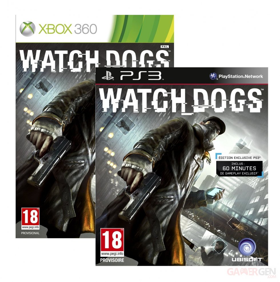 Watch Dogs jaquette ps3 xbox 360 