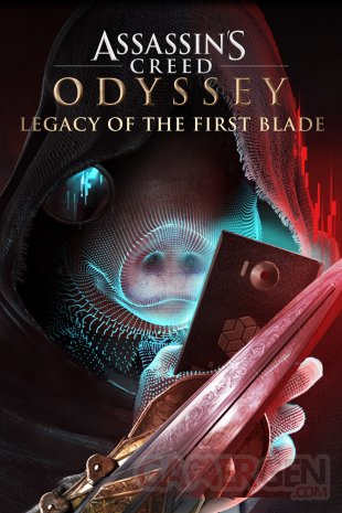Watch Dogs Legion jaquette piratée hacked cover art Assassin's Creed Odyssey Legacy of the First Blade