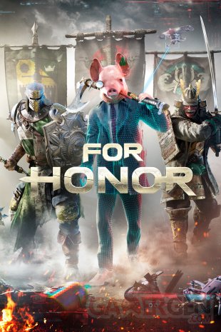 Watch Dogs Legion jaquette piratée hacked cover art For Honor