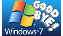 Windows 7 good bye fin adieu image microsoft