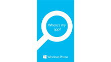 Windows Phone Where\'s my app - 01