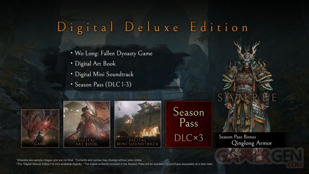 Wo Long Fallen Dynasty Digital Deluxe Edition 26 10 2022