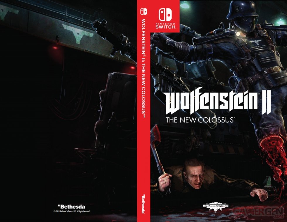 Wolfenstein II New Colossus Switch Cover Jaquette 001