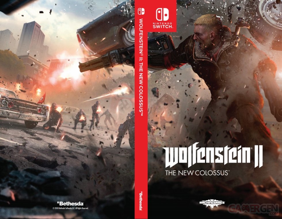 Wolfenstein II New Colossus Switch Cover Jaquette 004