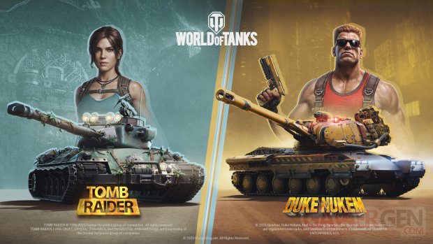 World of Tanks Tomb Raider Lara Croft