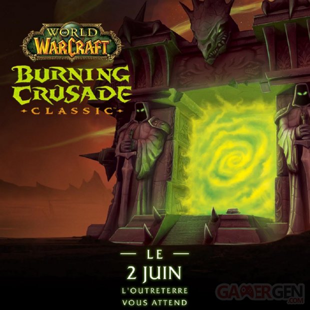 World of Warcraft Burning Crusade Classic date sortie officielle