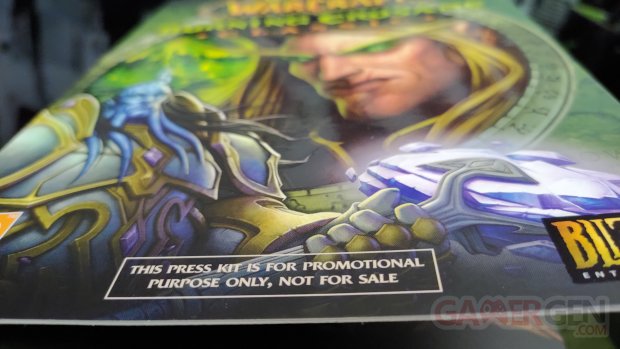 World of Warcraft Burning Crusade Classic Kit Presse    UNBOXING   01