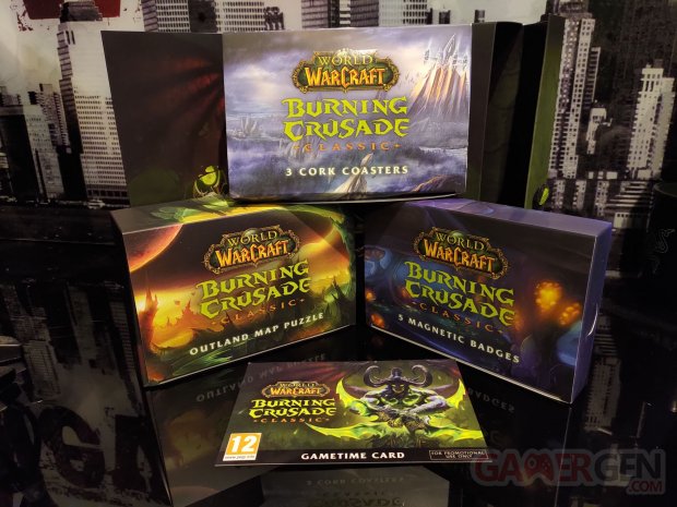 World of Warcraft Burning Crusade Classic Kit Presse    UNBOXING   26