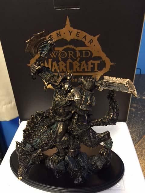 World of Warcraft statue 10 ans 2