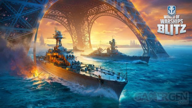 World of Warships Blitz artwork croiseur français 18 12 2018