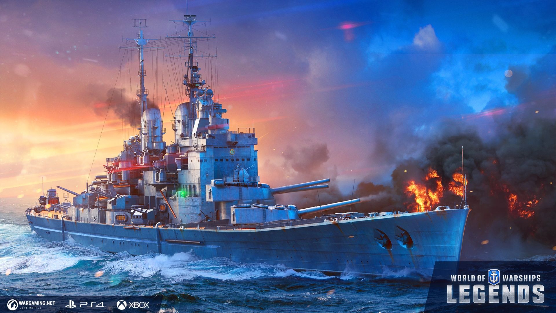 world of warships legends console