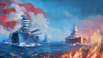 World of Warships WoWs Startscreen SovietArcTeamEvent paint