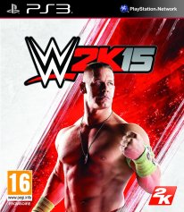 WWE 2K15 jaquette PEGI PS3