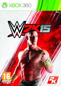 WWE 2K15 jaquette PEGI Xbox 360