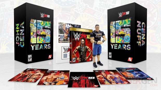 WWE 2K18 Cena Nuff collector édition