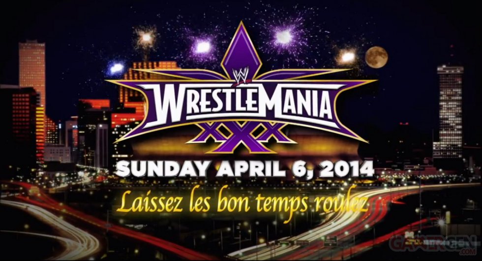 WWE Logo Wrestlemania 30 XXX (1)
