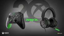 Xbox 20th Anniversary controller manette anniversaire collector casque stéréo