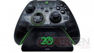 Xbox 20th Anniversary stand recharger Razer Quick Universal