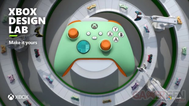 Xbox Design Lab nouvelles couleurs