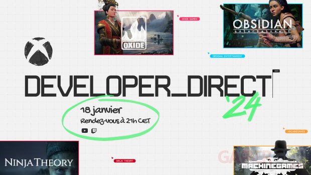 Xbox Developer Direct 18 01 2024