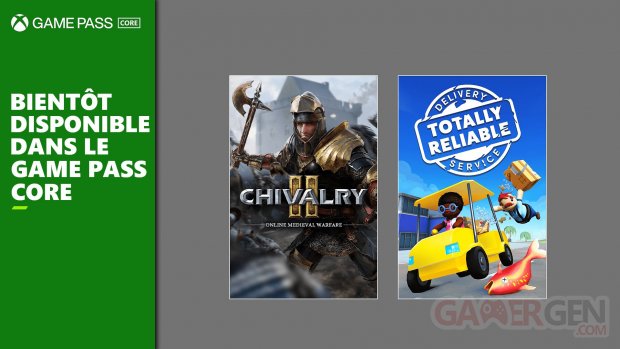 Xbox Game Pass Core décembre 2023