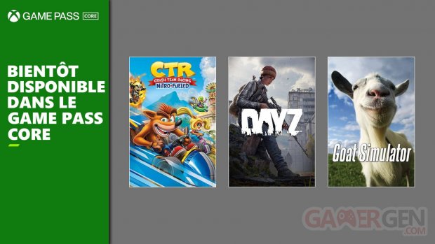 Xbox Game Pass Core décembre 2024