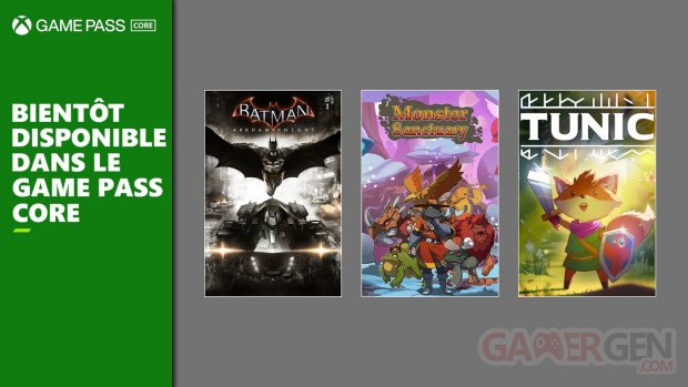 Xbox Game Pass Core mars 2025