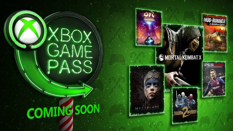 Xbox Game Pass décembre 2018