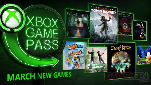 Xbox Game Pass images vignettes ban