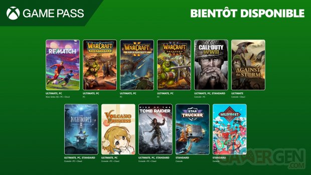 Xbox Game Pass juin 2025 suite
