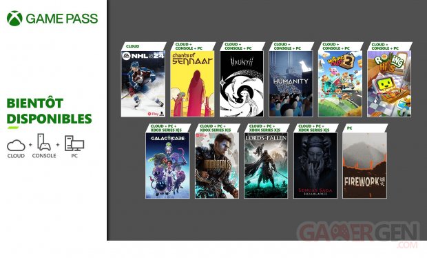 Xbox Game Pass mai 2024 suite