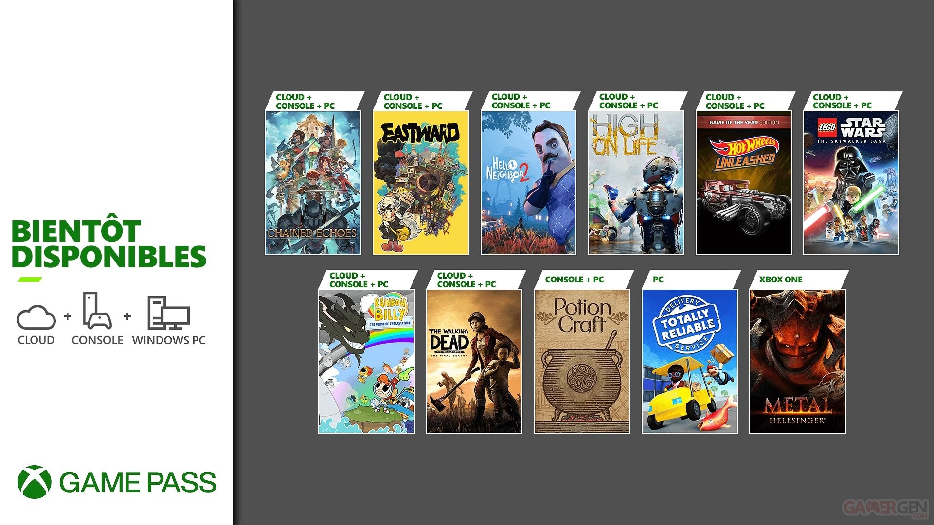Abonnez-vous au Xbox Game Pass et découvrez votre prochain jeu préféré