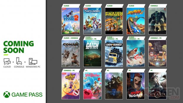 Xbox Game Pass nouveautés fin mai 2021