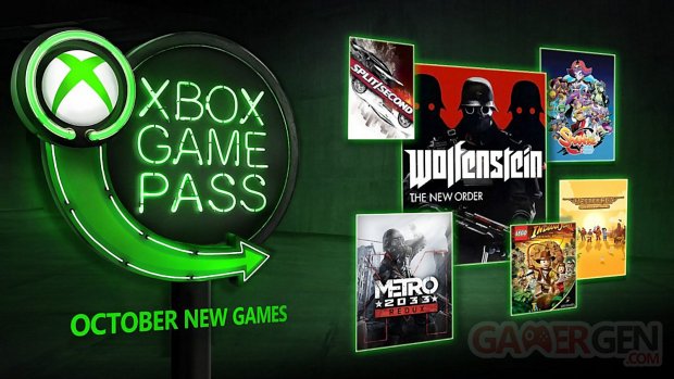 Xbox Game Pass Octobre image