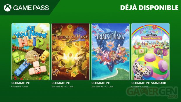 Xbox Game Pass septembre TGS 2024