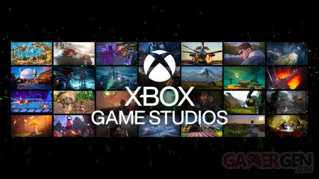 Xbox Game Studios line up jeux banner logo