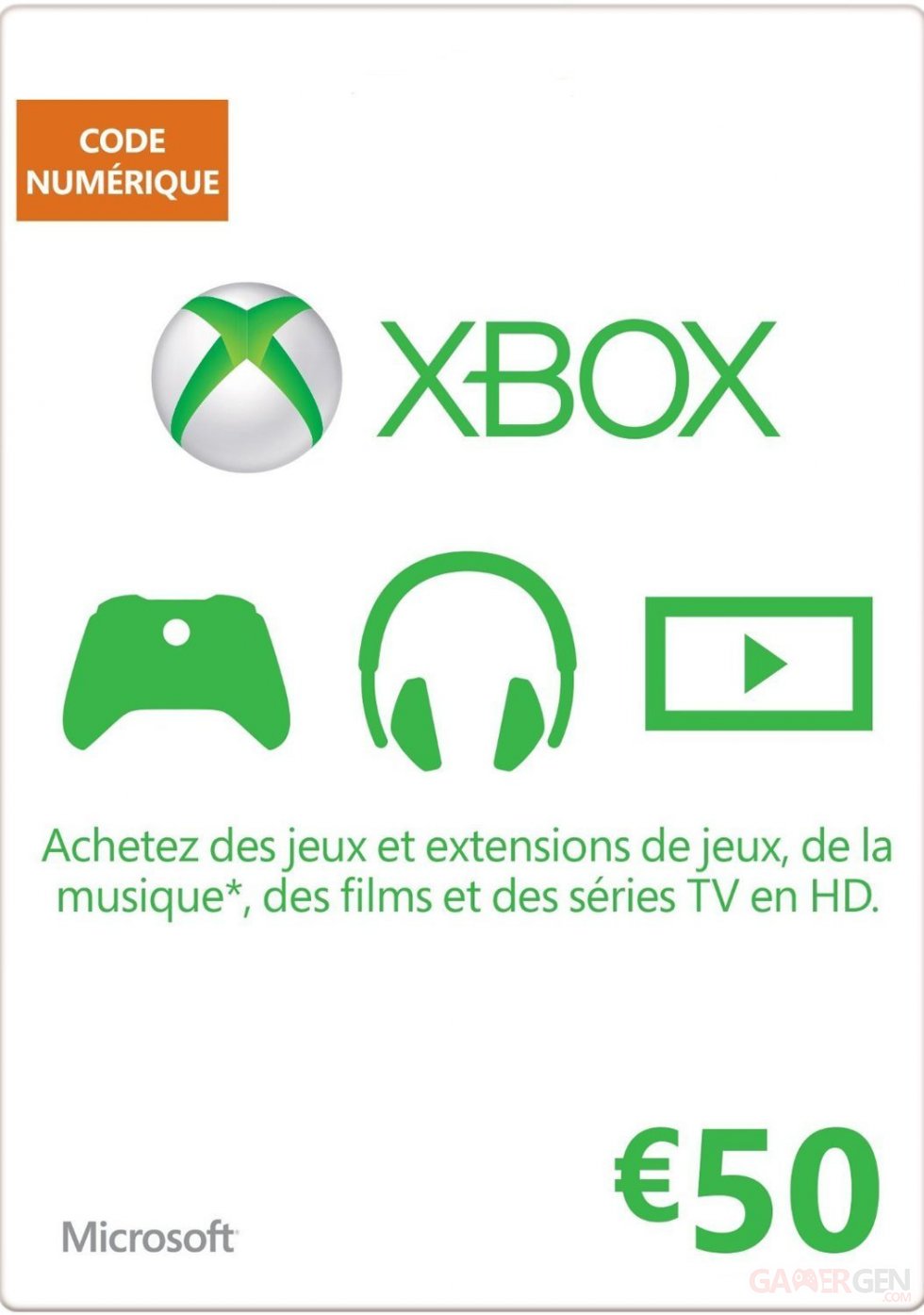 Xbox Live carte 2